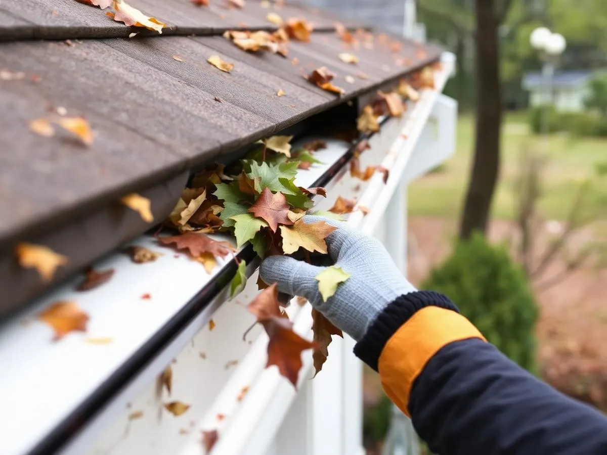 Gutter Cleaning by KR Roofing and Pressure Wash